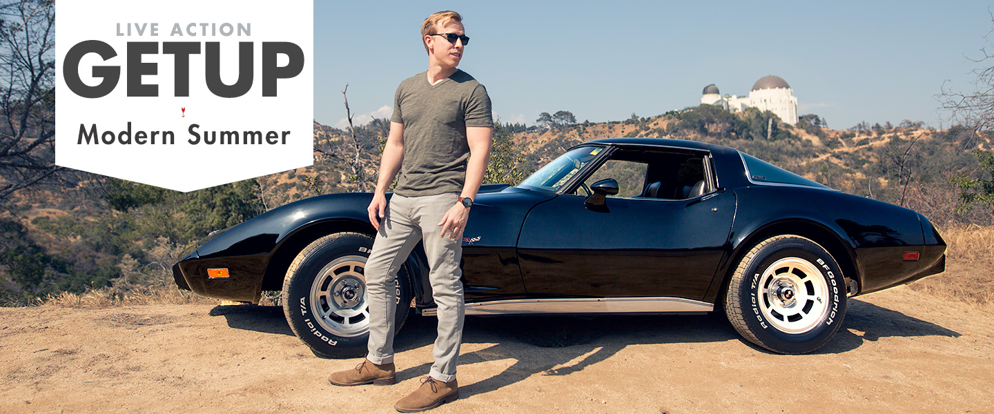 Live Action Getup: Modern Men’s Summer Style