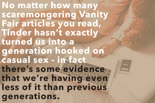 Article quote inset - Some evidence we have even less of it than previous generations