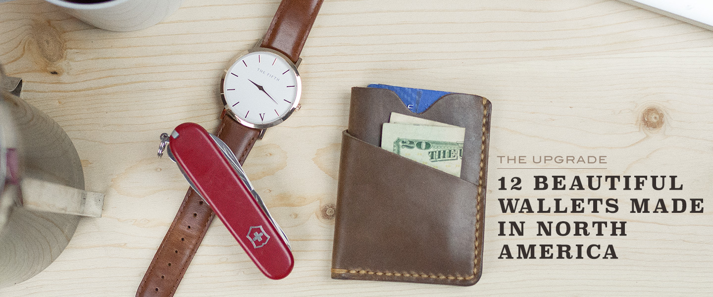 12 Beautiful Wallets Made in North America