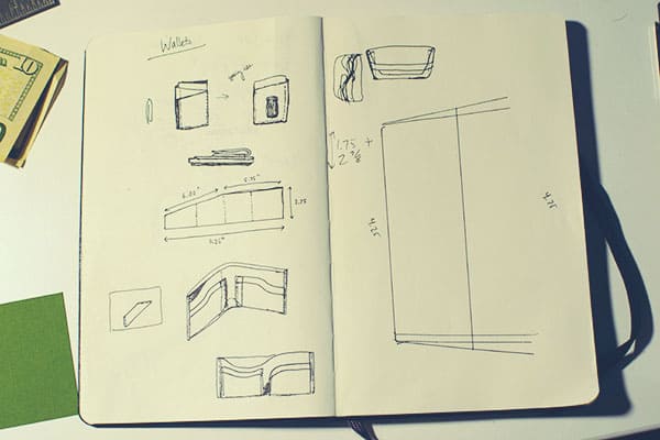 Make a leather wallet 02