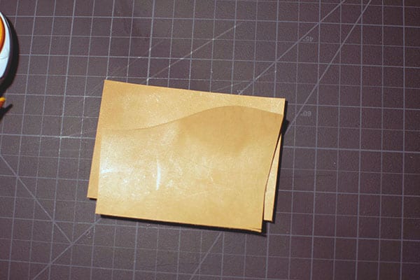 Make a leather wallet 06