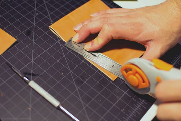 Make a leather wallet 11