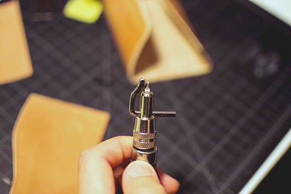 Make a leather wallet 15