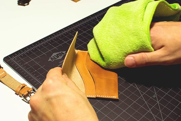 Make a leather wallet 40