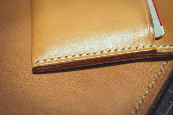Make a leather wallet 44
