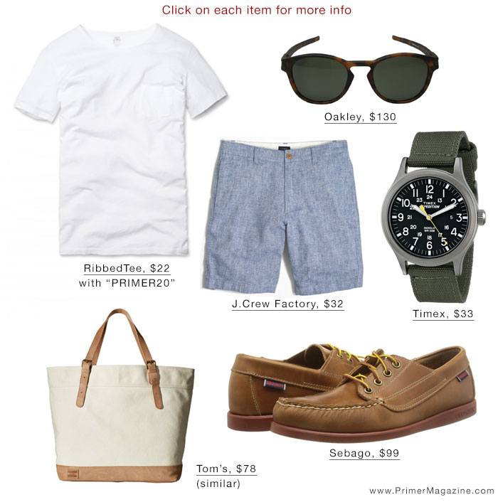 White t shirt summer style inspiration