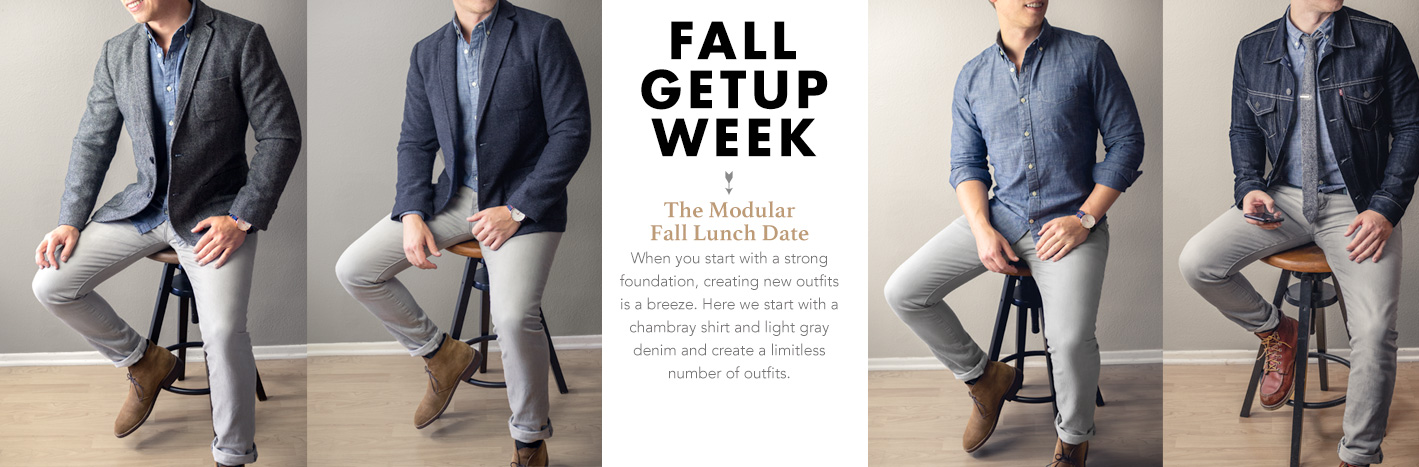 Fall Getup Week: The Modular Fall Lunch Date + 5 Variations!