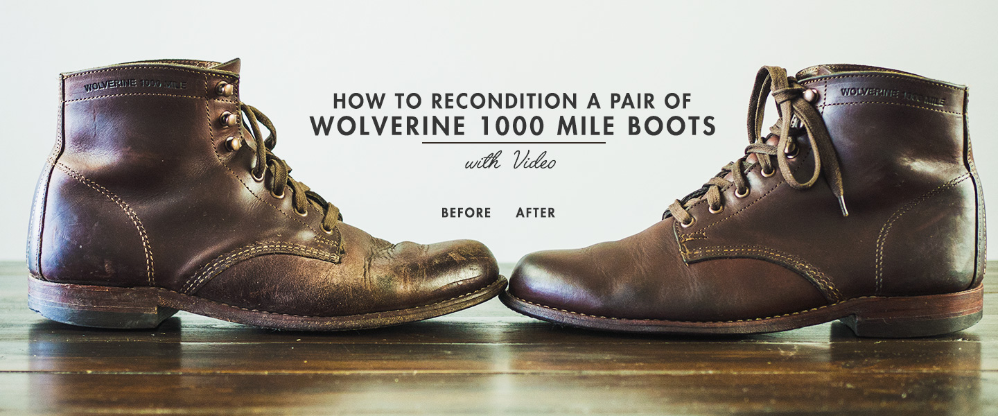 How to Recondition Your Favorite Pair of Boots PLUS Video!