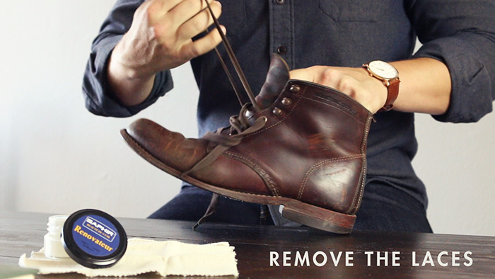 recondition 1000 mile boots remove laces