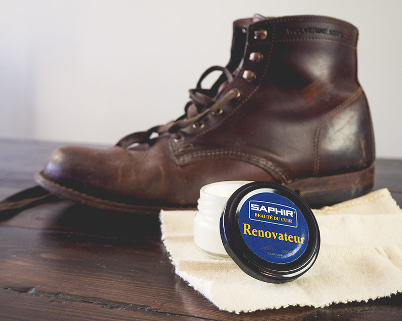 Saphir Renovateur Wolverine 1,000 Mile Boot