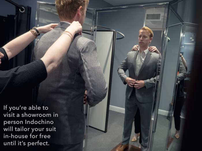 Indochino showroom Beverly Hills