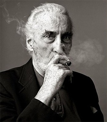 christopher lee cigar