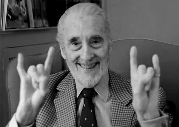 christopher lee metal