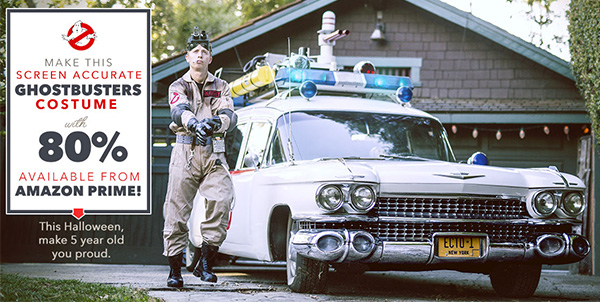 DIY Ghostbusters costume