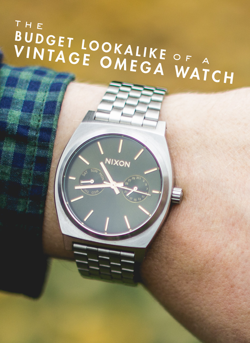 Nixon Time Teller Chronograph Olive Sunray