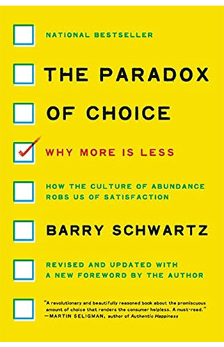 paradox of choice book cover