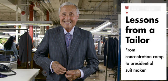 Lessons from a Tailor [video]