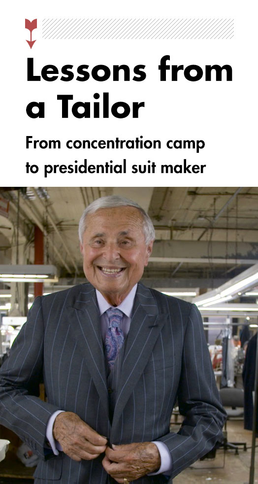 Lessons from a Tailor The Story of Martin Greenfield (video)