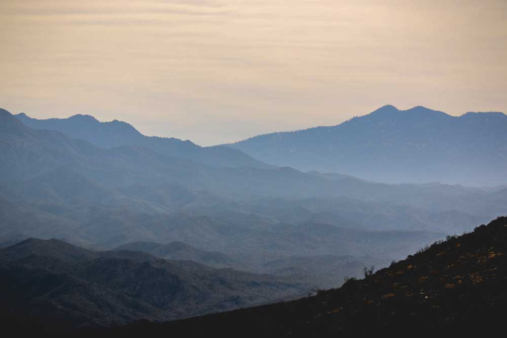 Palm Springs mountains