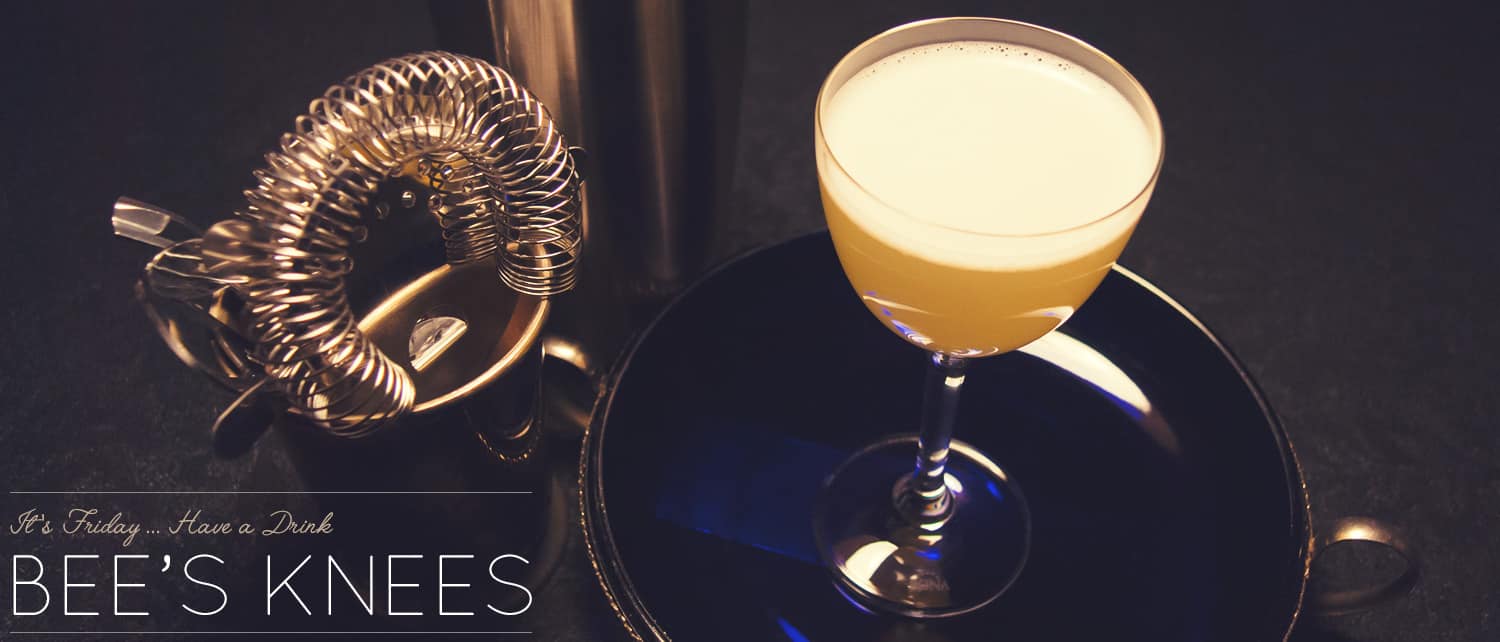 bees knees drinks with gin