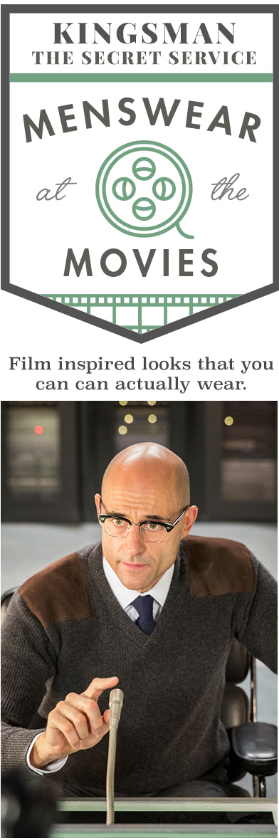Kingsman: The Secret Service Menswear at the Movies