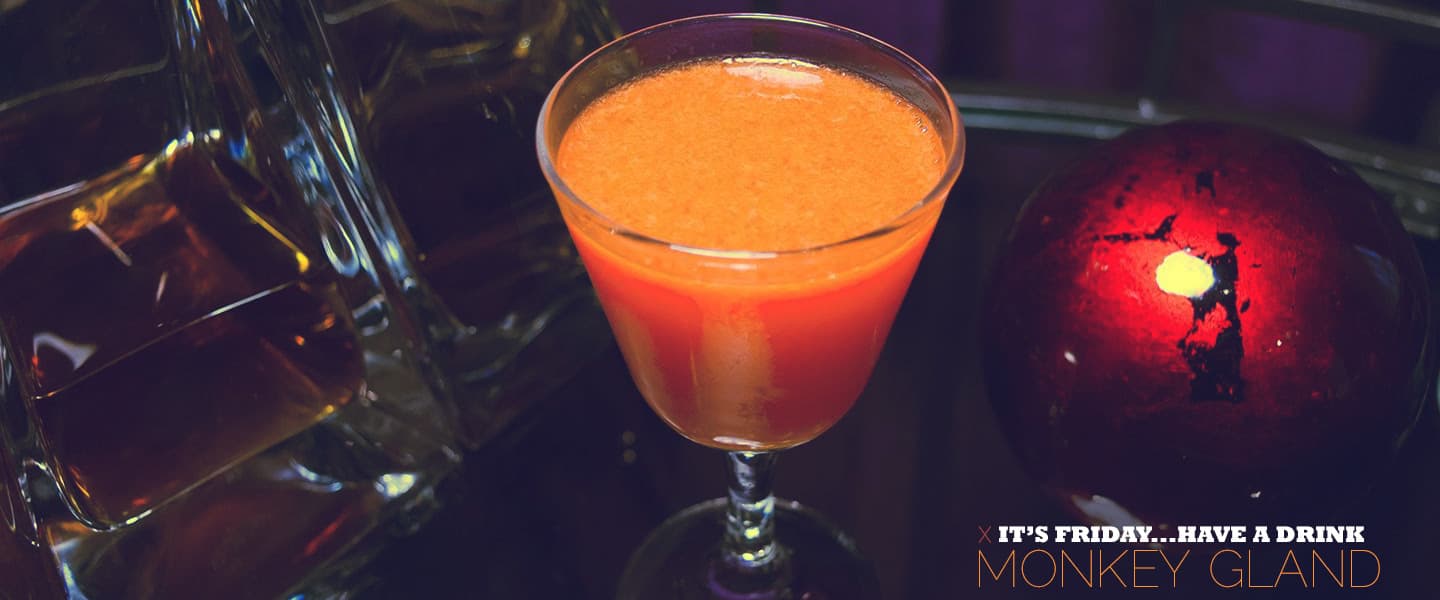 monkey gland drinks with gin