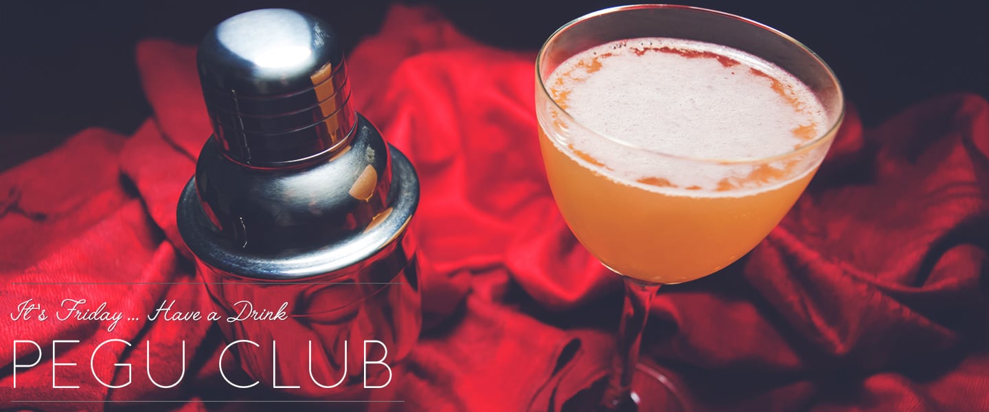 pegu club drinks with gin