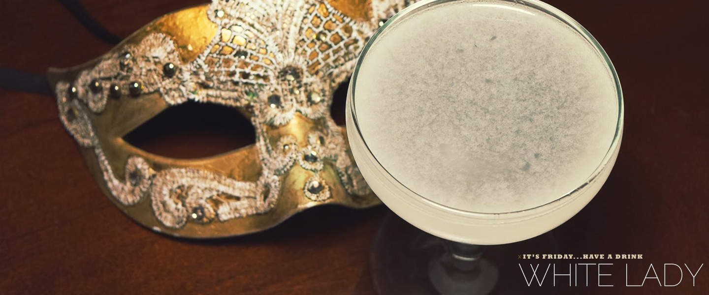 white lady drinks with gin