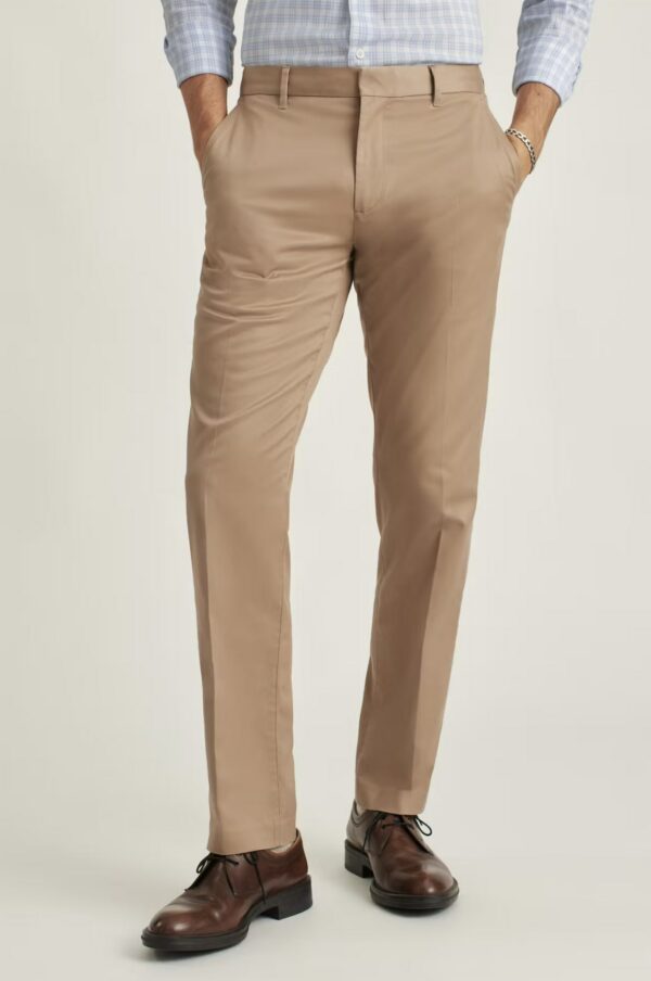 a man wearing chino pants