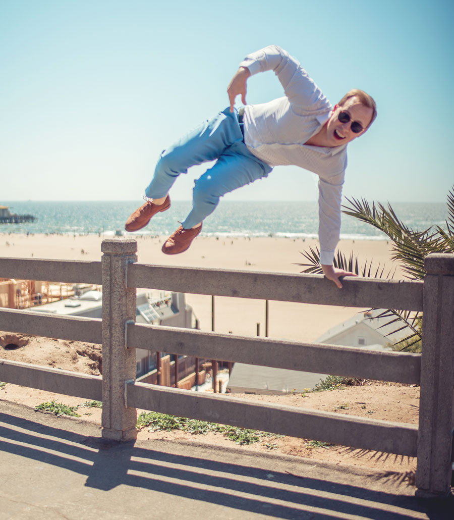 Hot summer business casual outfit for men