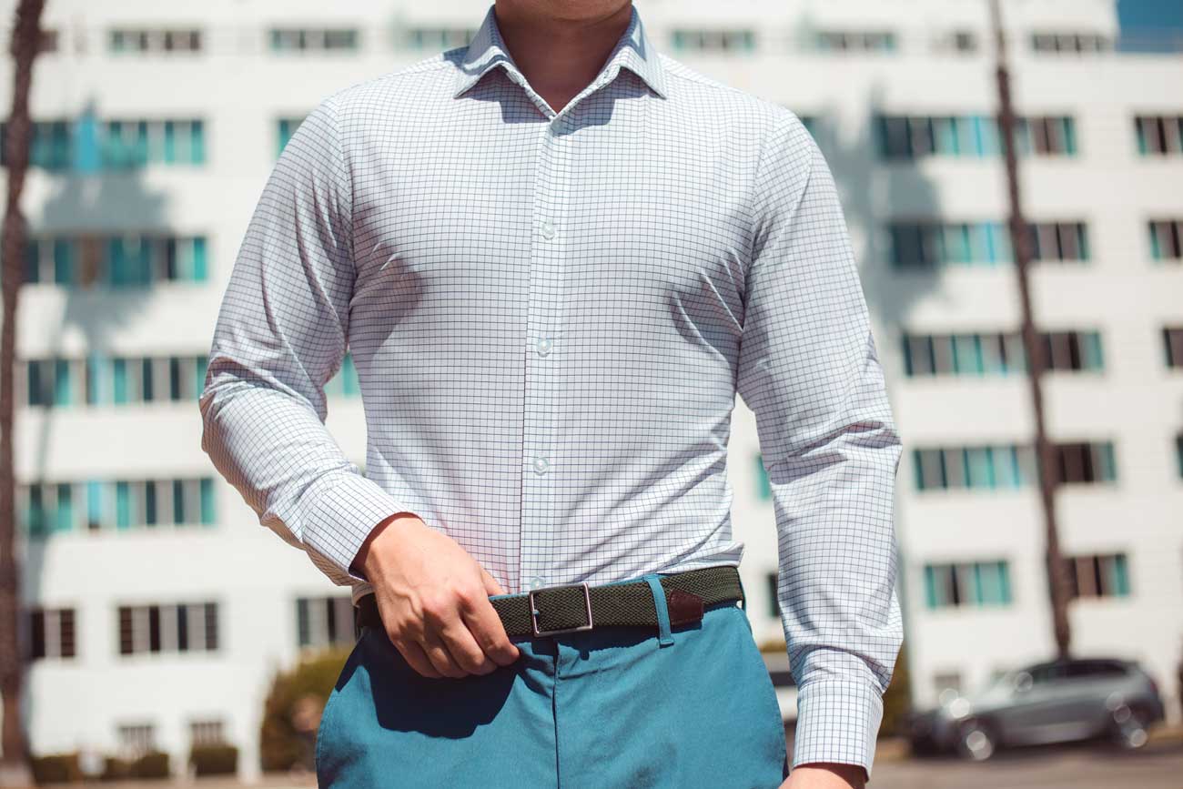Mizzen + Main Kennedy Button up Men's Spring / Summer Outfit