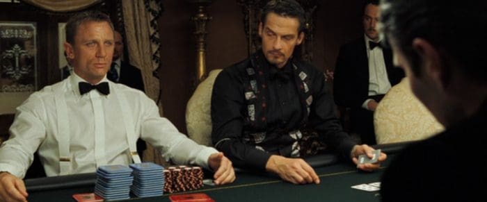 Daniel Craig as James Bond in Casino Royale