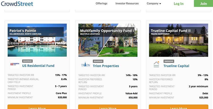 Graphical user interface, crowd street