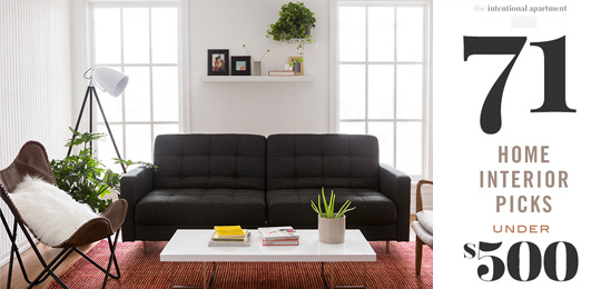 71 Home Interior Picks Under $500