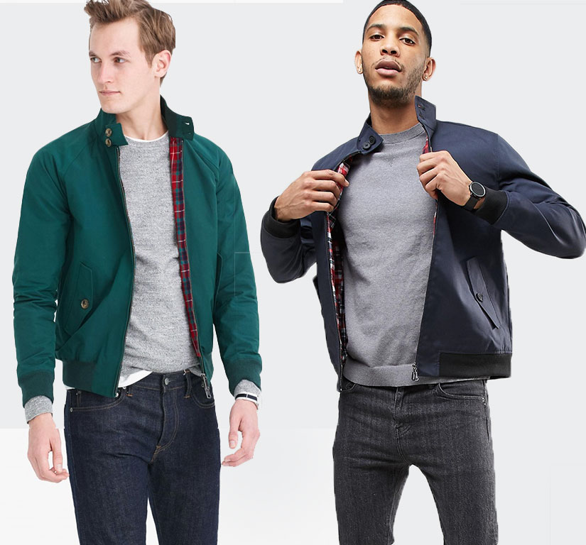 harrington jacket outfit inspiration