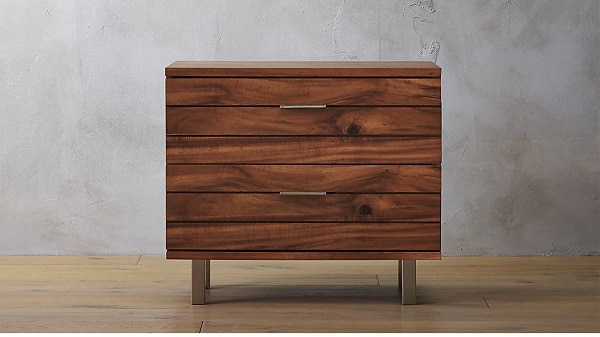 linear nightstand, $299