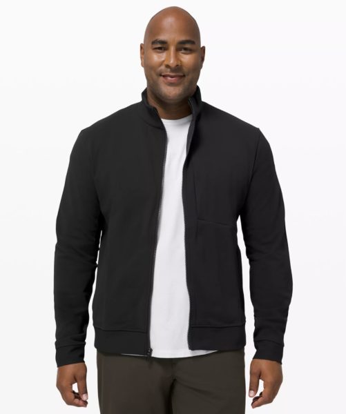 black harrington style jacket