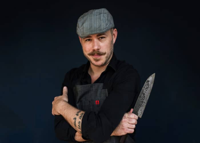 Image of burger chef Matthew Ramsey