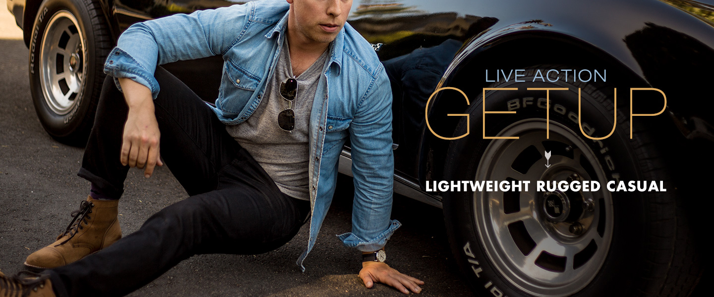 Live Action Getup: Lightweight Rugged Casual