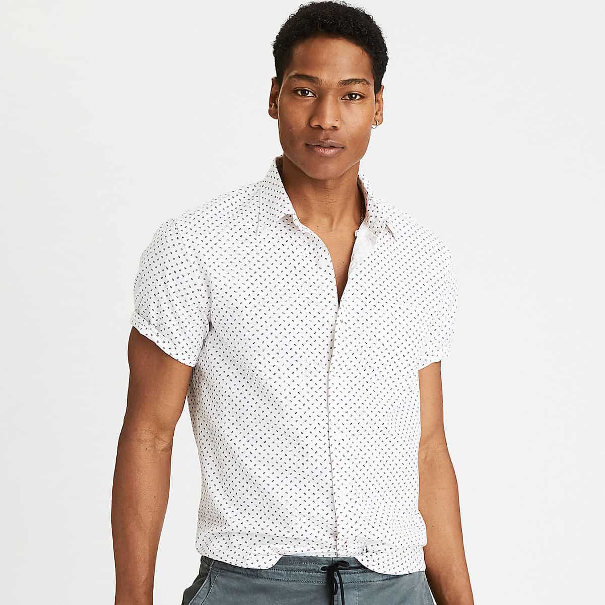 short sleeve shirt men