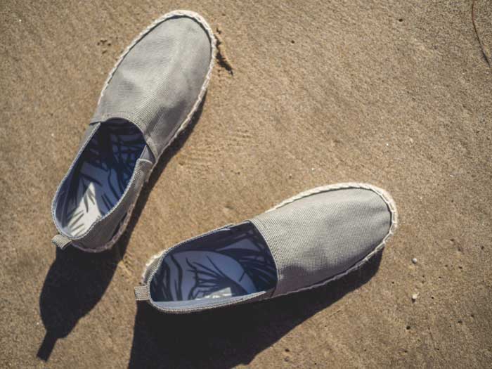 H&M gray Espadrilles