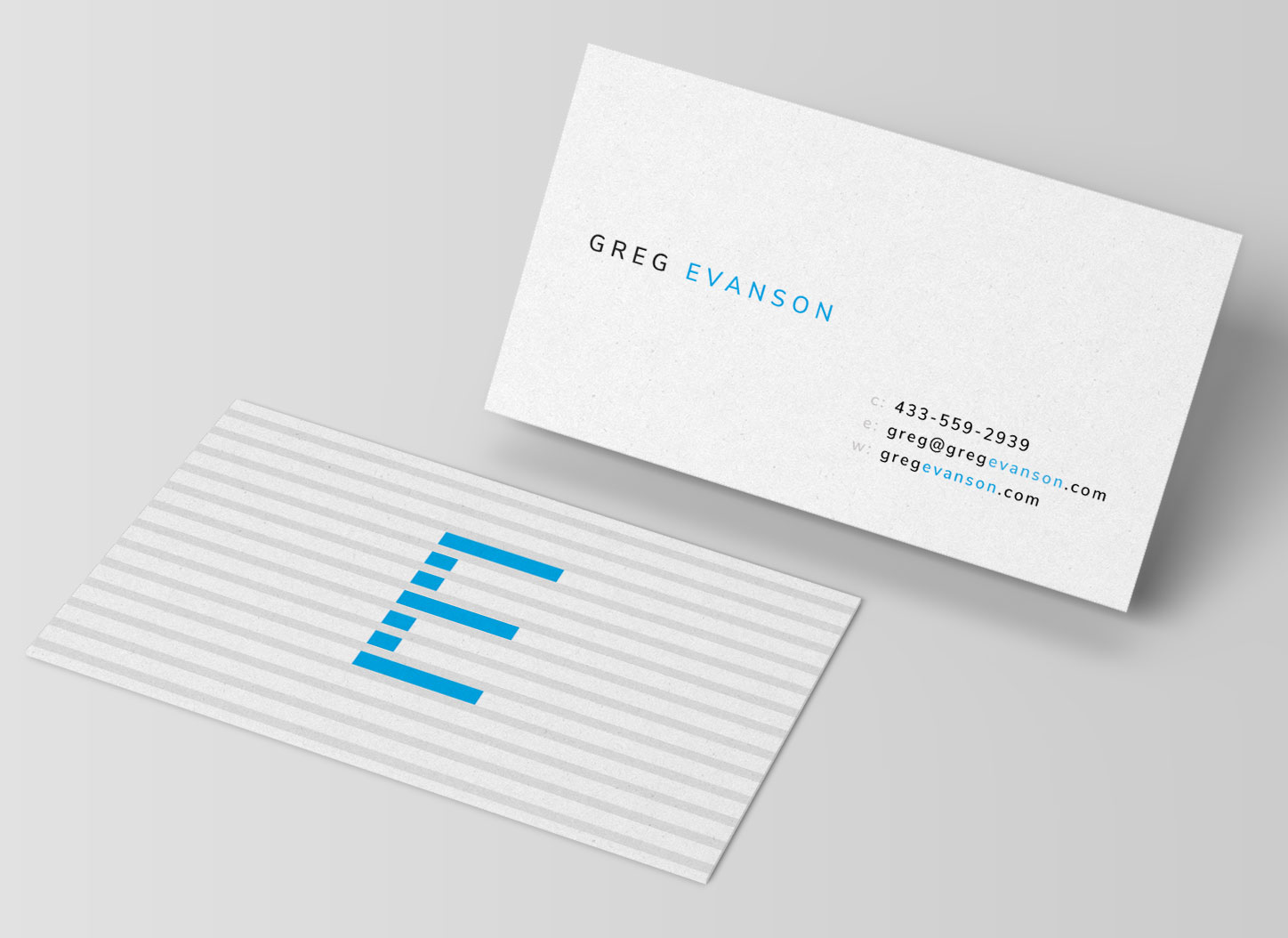 simple clean business card template download