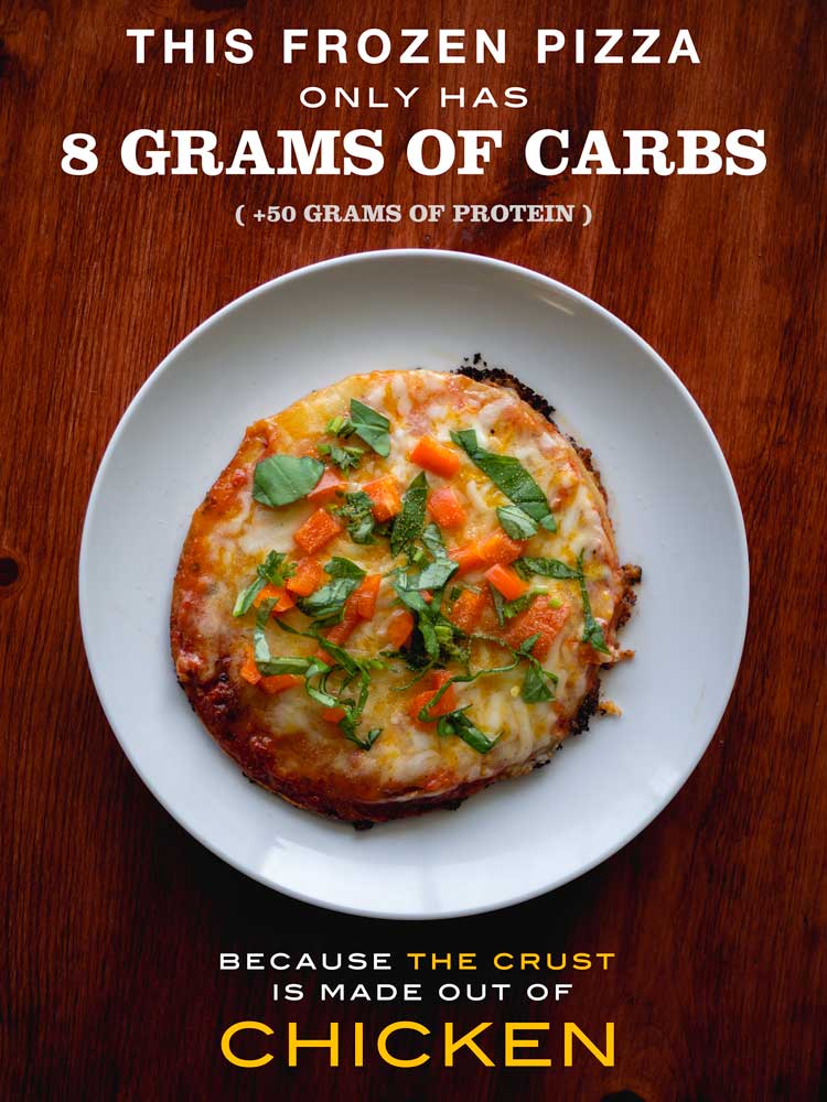 8g carb   Low Carb Frozen Pizza   Real Pizza Co