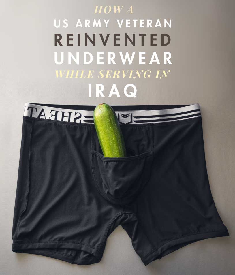 How a US Army Veteran Reinvented Underwear While Serving in Iraq