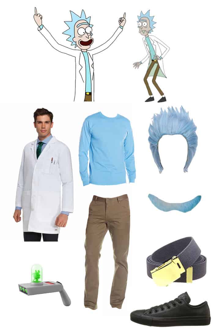 Rick Sanchez DIY halloween costume amazon rick and morty