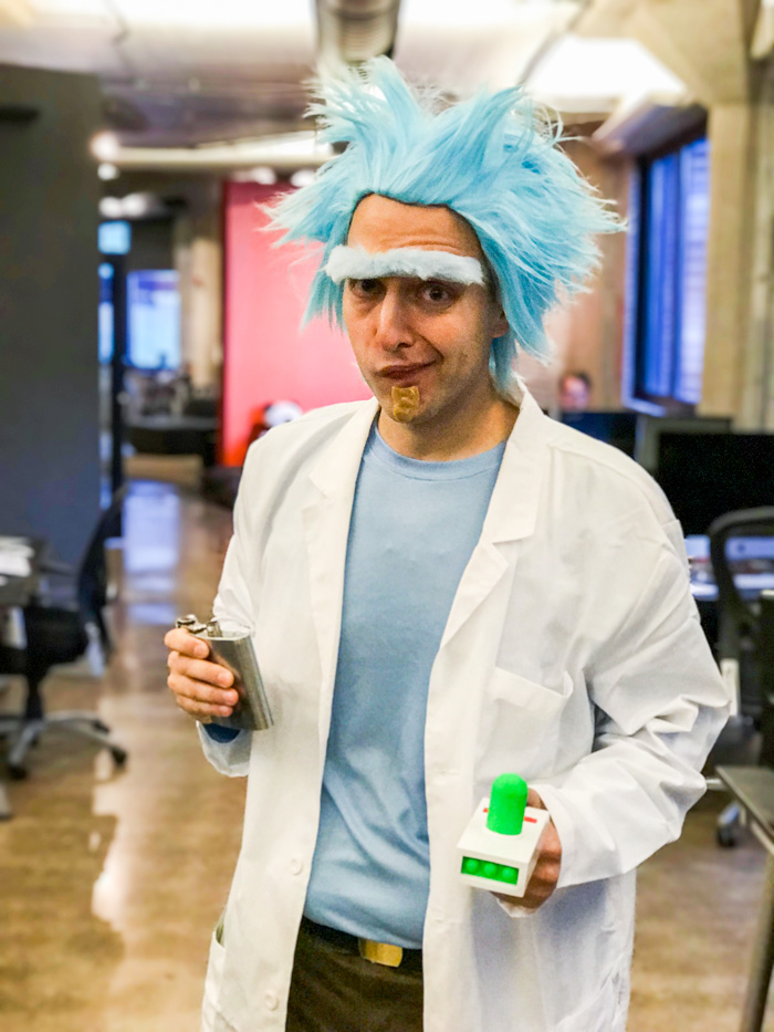 Rick and morty costume diy