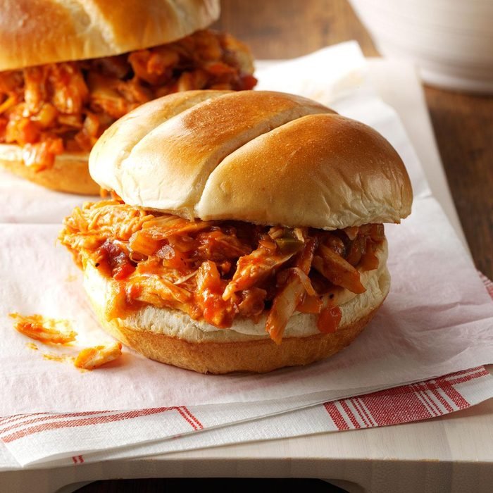 rotisserie chicken bbq sandwiches