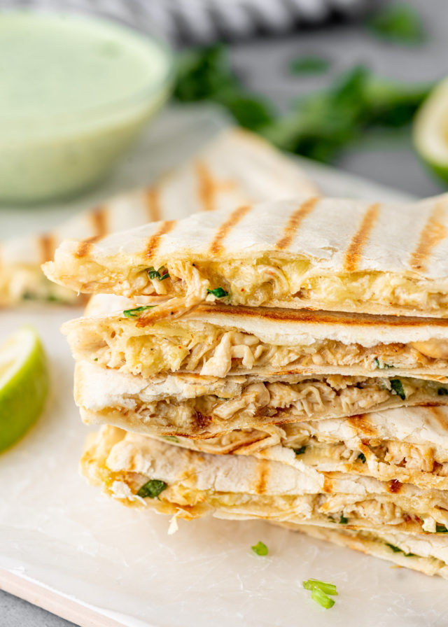 rotisserie chicken quesadilla