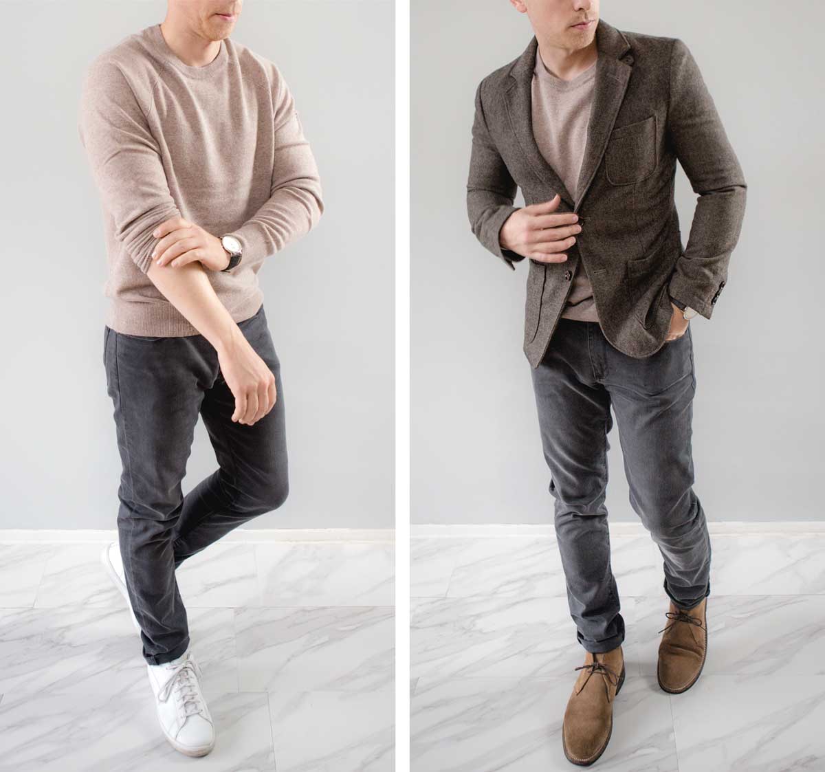 men silhouette fashion