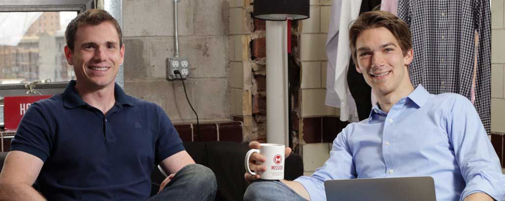 Photos of the founders of Stantt